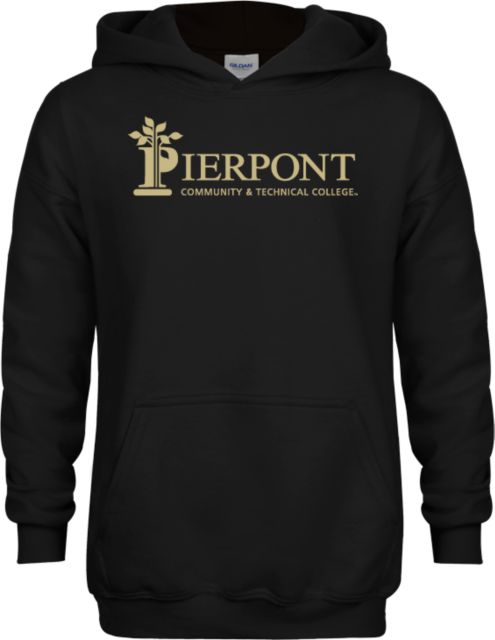 Pierpont Youth Fleece Hoodie Primary Wordmark - ONLINE ONLY