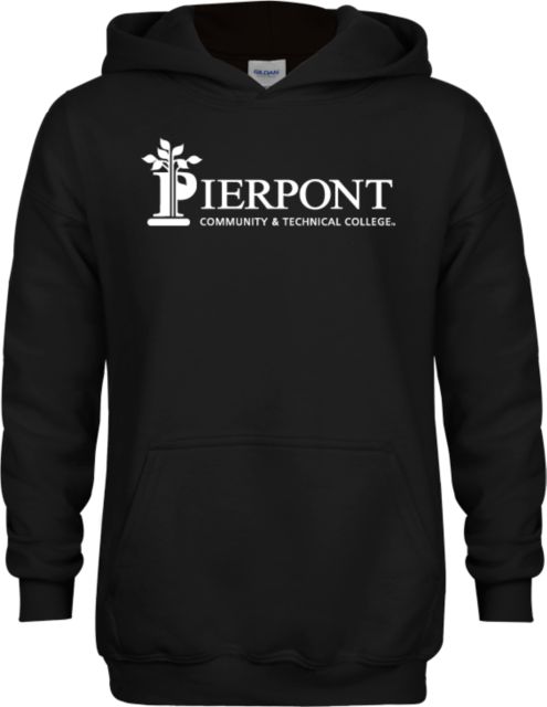 Pierpont Youth Fleece Hoodie Primary Wordmark - ONLINE ONLY