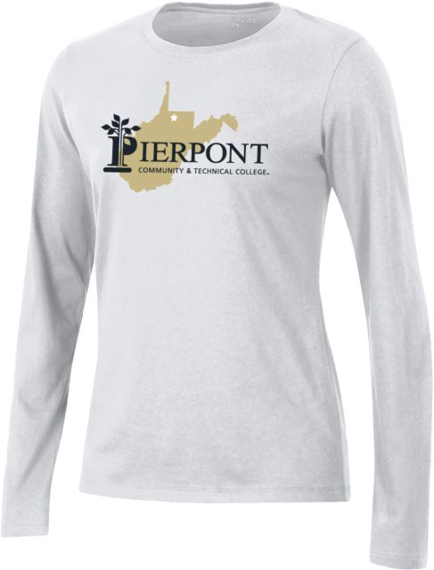 Pierpont Gear Womens Long Sleeve Tee West Virginia - ONLINE ONLY