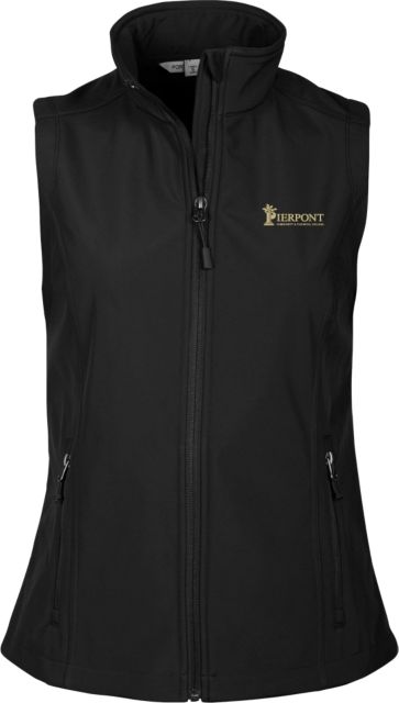 Pierpont Womens Core Softshell Vest Primary Wordmark - ONLINE ONLY