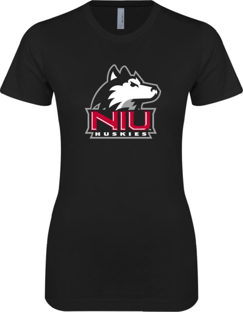 Northern Illinois Next Level Ladies SoftStyle Junior Fitted Tee Primary Mark - ONLINE ONLY