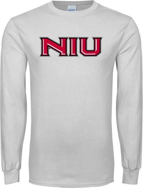 Northern Illinois Long Sleeve T Shirt Primary Wordmark - ONLINE ONLY