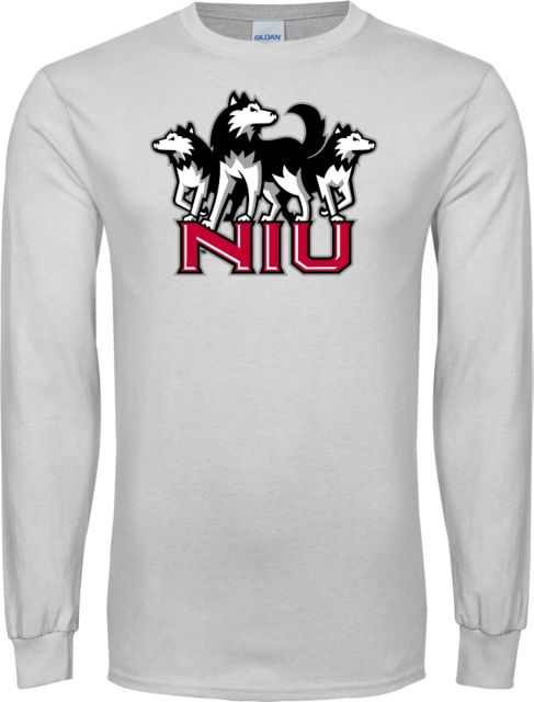 Northern Illinois Long Sleeve T Shirt NIU w Huskies - ONLINE ONLY
