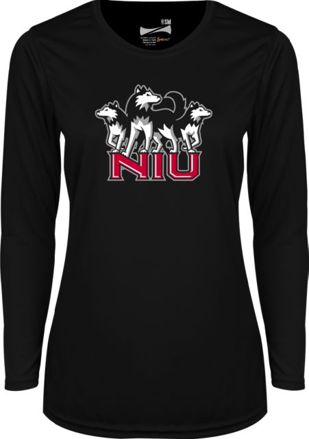 Northern Illinois Ladies Syntrel Performance Longsleeve Shirt NIU w Huskies - ONLINE ONLY