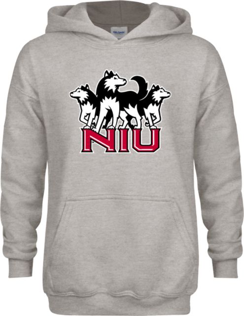 Northern Illinois Youth Fleece Hood NIU w Huskies - ONLINE ONLY