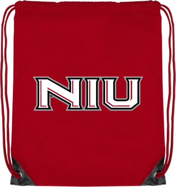 Northern Illinois Drawstring Backpack Primary Wordmark - ONLINE ONLY