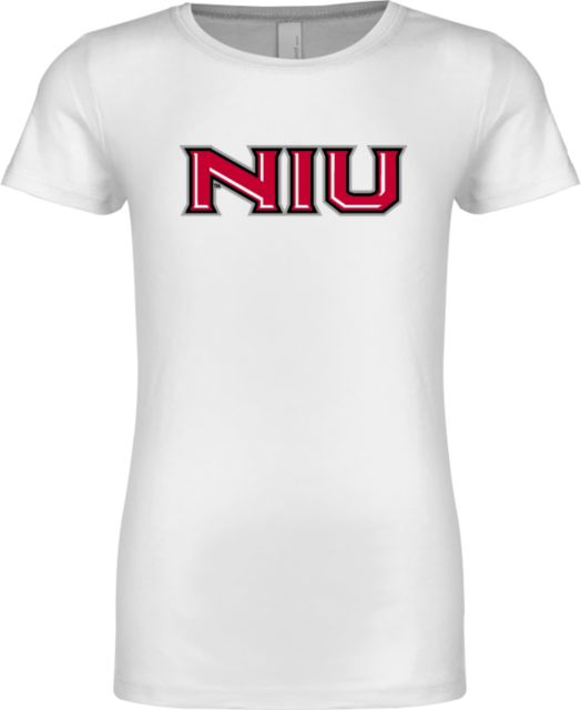 Northern Illinois Next Level Girls Fashion Fit T Shirt Primary Wordmark - ONLINE ONLY