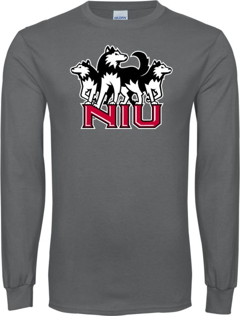 Northern Illinois Long Sleeve T Shirt NIU w Huskies - ONLINE ONLY