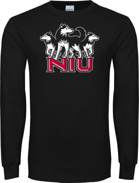 Northern Illinois Long Sleeve T Shirt NIU w Huskies - ONLINE ONLY