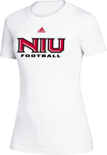 Northern Illinois Adidas Womens Creator Performance Tee Adidas NIU Football - ONLINE ONLY