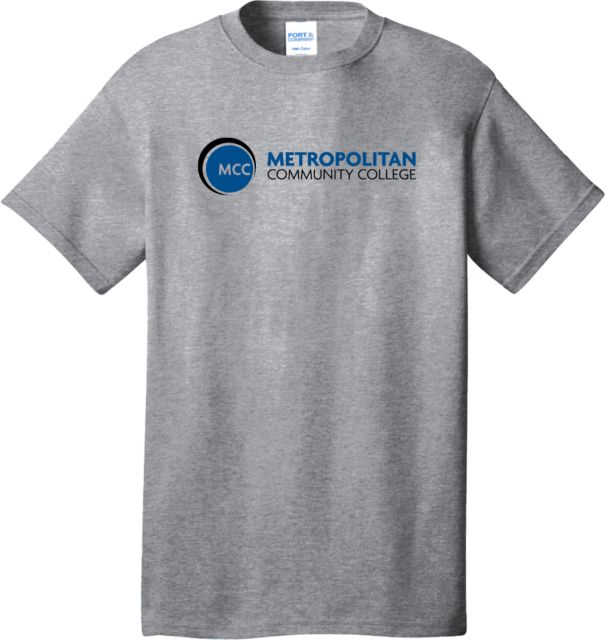 Metropolitan Maple Woods Extended Athletic Heather T Shirt Metropolitan Community College - Plus - ONLINE ONLY