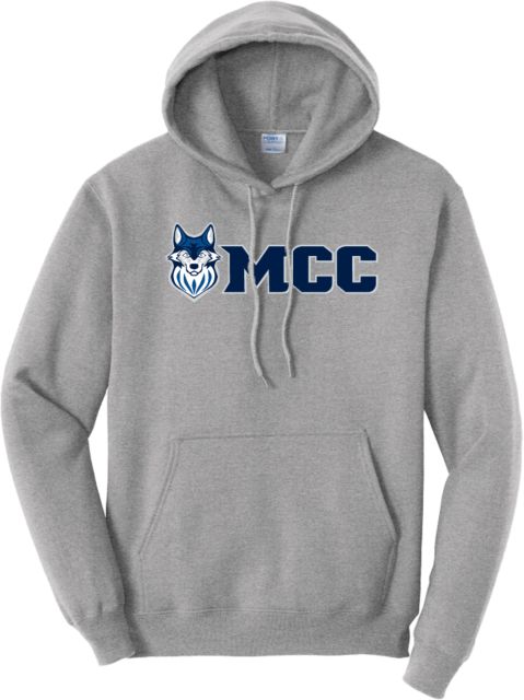 Metropolitan Maple Woods Tall Athletic Heather Fleece Hoodie MCC Athletic Wordmark - Plus - ONLINE ONLY