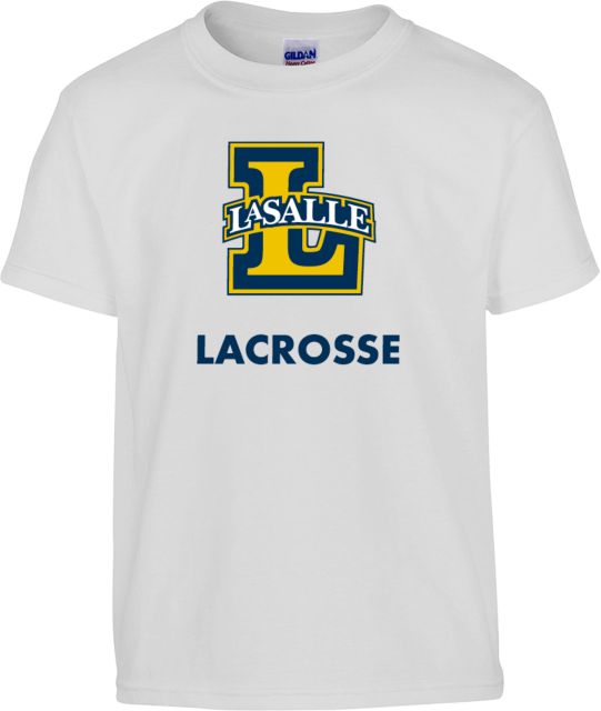 La Salle Youth T Shirt Lacrosse - ONLINE ONLY
