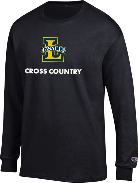 La Salle Champion Long Sleeve T Shirt Cross Country - ONLINE ONLY