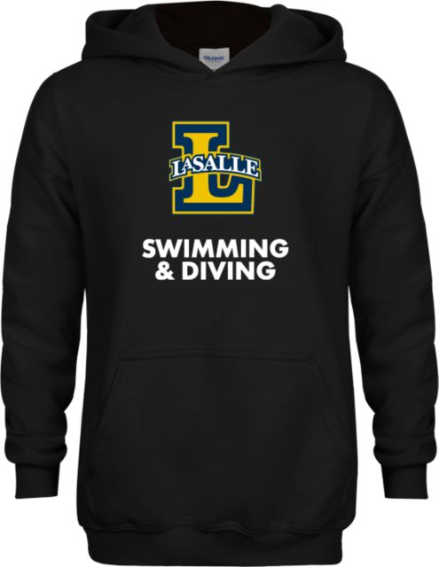La Salle Youth Fleece Hoodie Swimming and Diving - ONLINE ONLY
