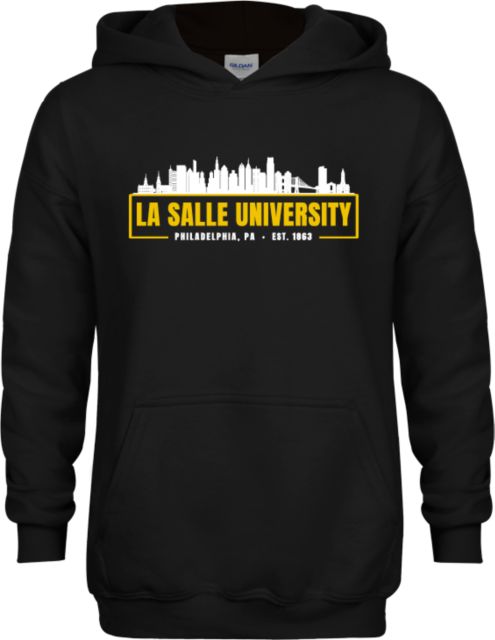 La Salle Youth Fleece Hoodie Philadelphia Skyline - ONLINE ONLY