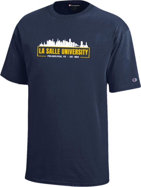 La Salle Youth Champion Short Sleeve Tee Philadelphia Skyline - ONLINE ONLY