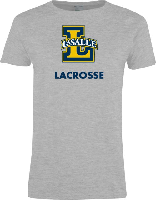 La Salle Womens Short Sleeve Tee Lacrosse - ONLINE ONLY
