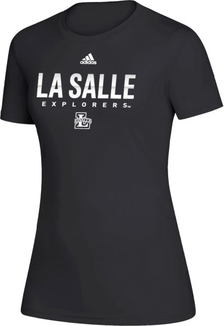 La Salle Adidas Womens Creator Performance Tee Adidas La Salle Chrome - ONLINE ONLY