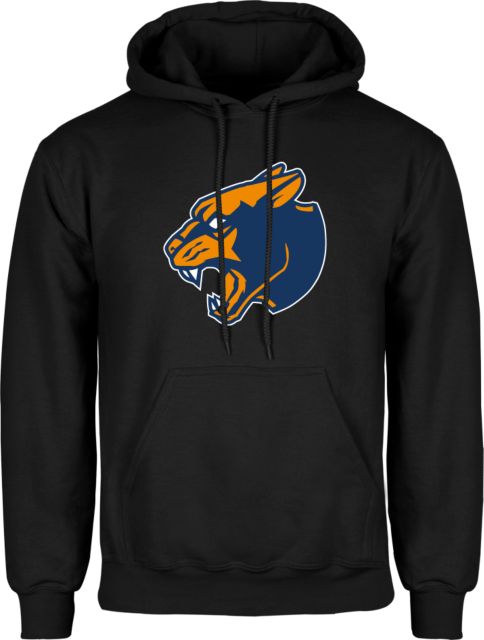 Purchase College Fleece Hoodie Purchase College Panther Head - ONLINE ONLY