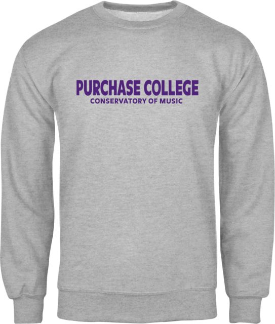 Purchase Fleece Crew Purchase College Music - ONLINE ONLY