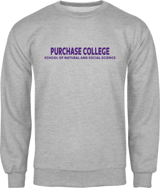 Purchase Fleece Crew Purchase College Natural and Social Science - ONLINE ONLY