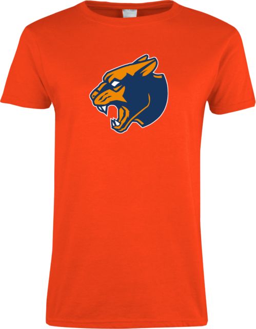 Purchase College Womens Short Sleeve Tee Purchase College Panther Head - ONLINE ONLY