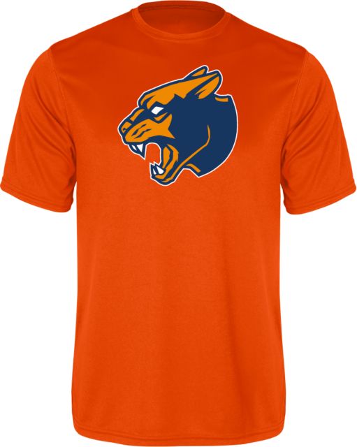 Purchase College Performance Tee Purchase College Panther Head - ONLINE ONLY