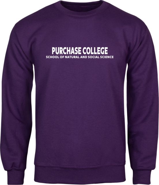 Purchase Fleece Crew Purchase College Natural and Social Science - ONLINE ONLY