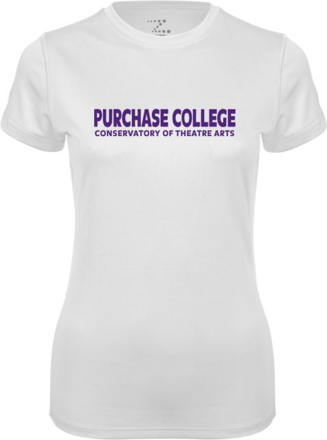 Purchase Ladies Syntrel Performance Tee Purchase College Theatre Arts - ONLINE ONLY