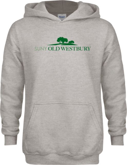 SUNY Old Westbury Youth Fleece Hood SUNY Old Westbury Primary Workmark - ONLINE ONLY
