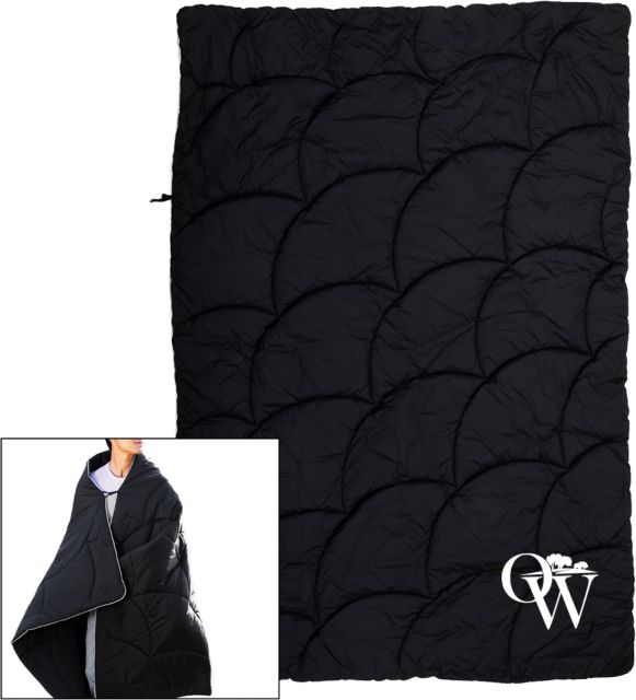 SUNY Old Westbury Wearable Camping Blanket SUNY Old Westbury Icon Mark - ONLINE ONLY