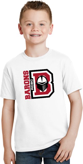 RCBC Youth T Shirt Non Athletic Barons B - ONLINE ONLY