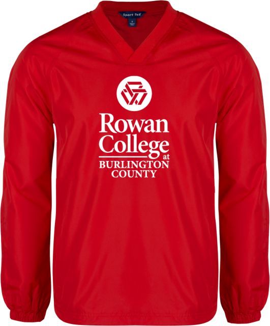 RCBC V Neck Raglan Windshirt RCBC Stacked Logo - ONLINE ONLY