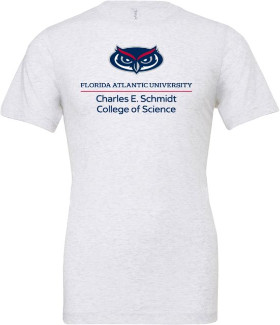 Florida Atlantic Bella + Canvas Jersey Cotton T Shirt Florida Atlantic College of Science - ONLINE ONLY
