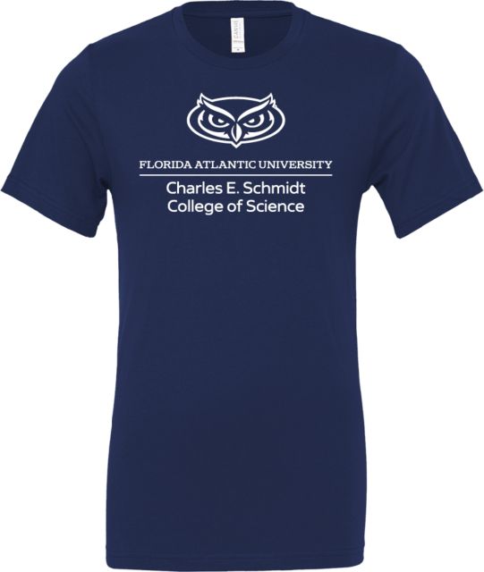 Florida Atlantic Bella + Canvas Jersey Cotton T Shirt Florida Atlantic College of Science - ONLINE ONLY