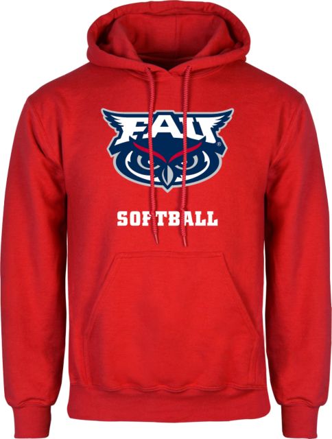 Florida Atlantic Fleece Hoodie Softball - ONLINE ONLY