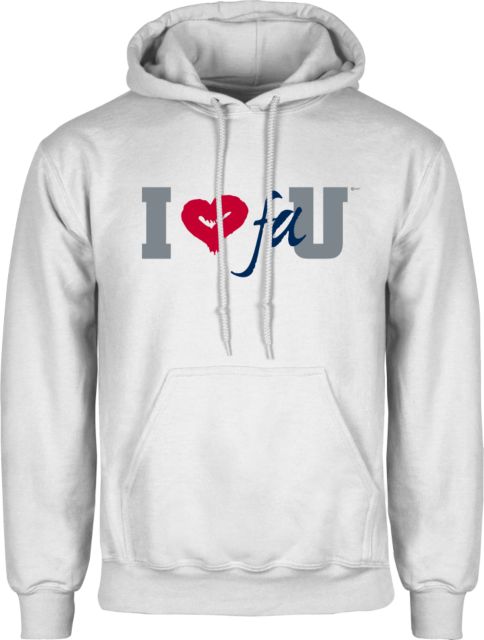 Florida Atlantic Fleece Hoodie I Heart FAU - ONLINE ONLY:
