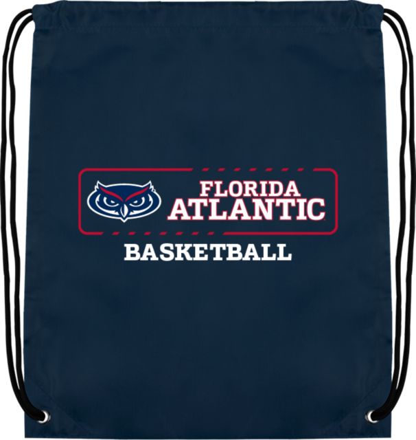 Florida Atlantic Drawstring Backpack Florida Atlantic Basketball - ONLINE ONLY