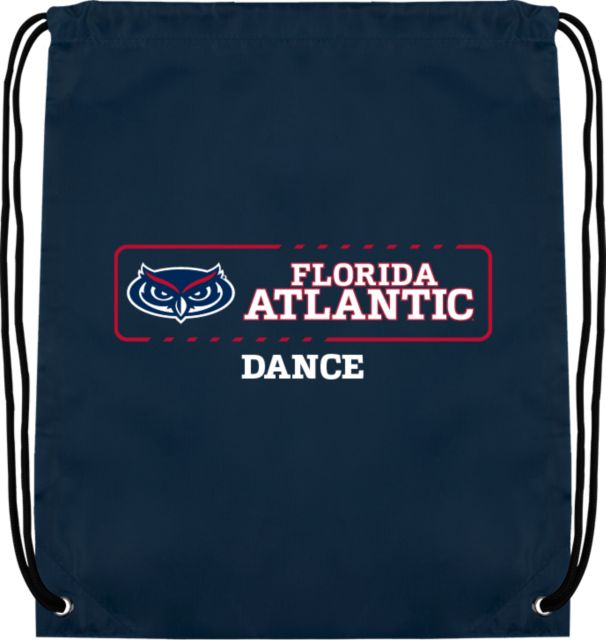 Florida Atlantic Drawstring Backpack Florida Atlantic Dance - ONLINE ONLY