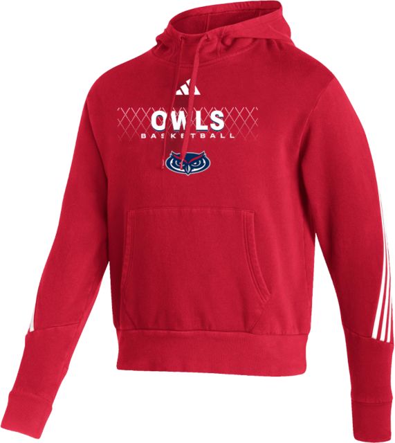 Florida Atlantic Adidas Pullover Hood Adidas - Owls Basketball Diamond Pattern - ONLINE ONLY