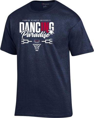 FAU Basketball Dancing in Paradise T Shirt - ONLINE ONLY