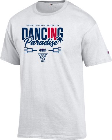 FAU Basketball Dancing in Paradise T Shirt - ONLINE ONLY