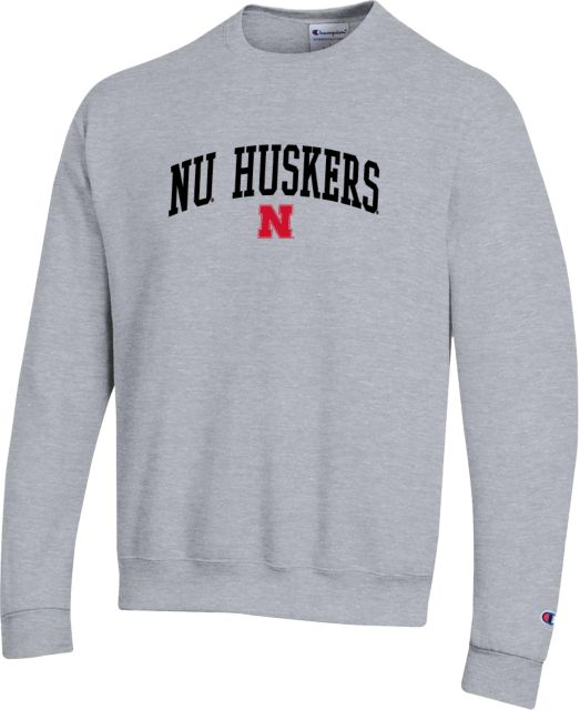 Nebraska Champion Fleece Crew Huskers Dad - ONLINE ONLY
