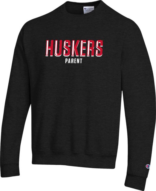 Nebraska Champion Fleece Crew Huskers Parent - ONLINE ONLY