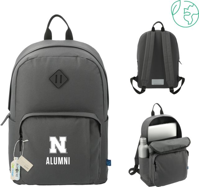 Nebraska Repreve Ocean Everyday 15 inch Computer Backpack Nebraska Alumni - ONLINE ONLY