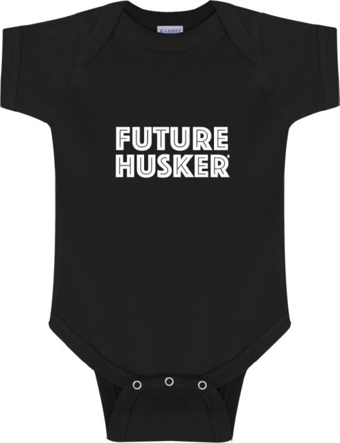 Nebraska Infant Bodysuit Future Husker Stacked - ONLINE ONLY