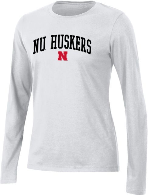 Nebraska Gear Womens Long Sleeve Tee Huskers Dad - ONLINE ONLY