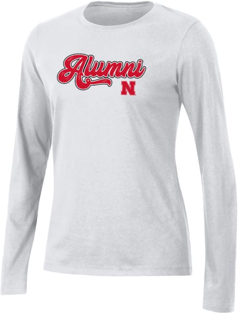 Nebraska Gear Womens Long Sleeve Tee Huskers Dad - ONLINE ONLY