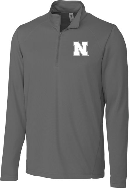 Nebraska Clique Ice Pique Titan Half Zip University of Nebraska Primary Mark - ONLINE ONLY